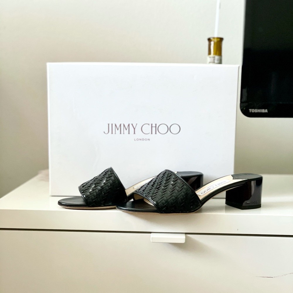 Jimmy Choo Black Sandals